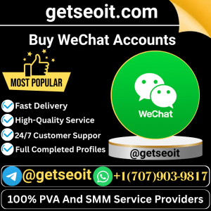 Buy WeChat Accounts